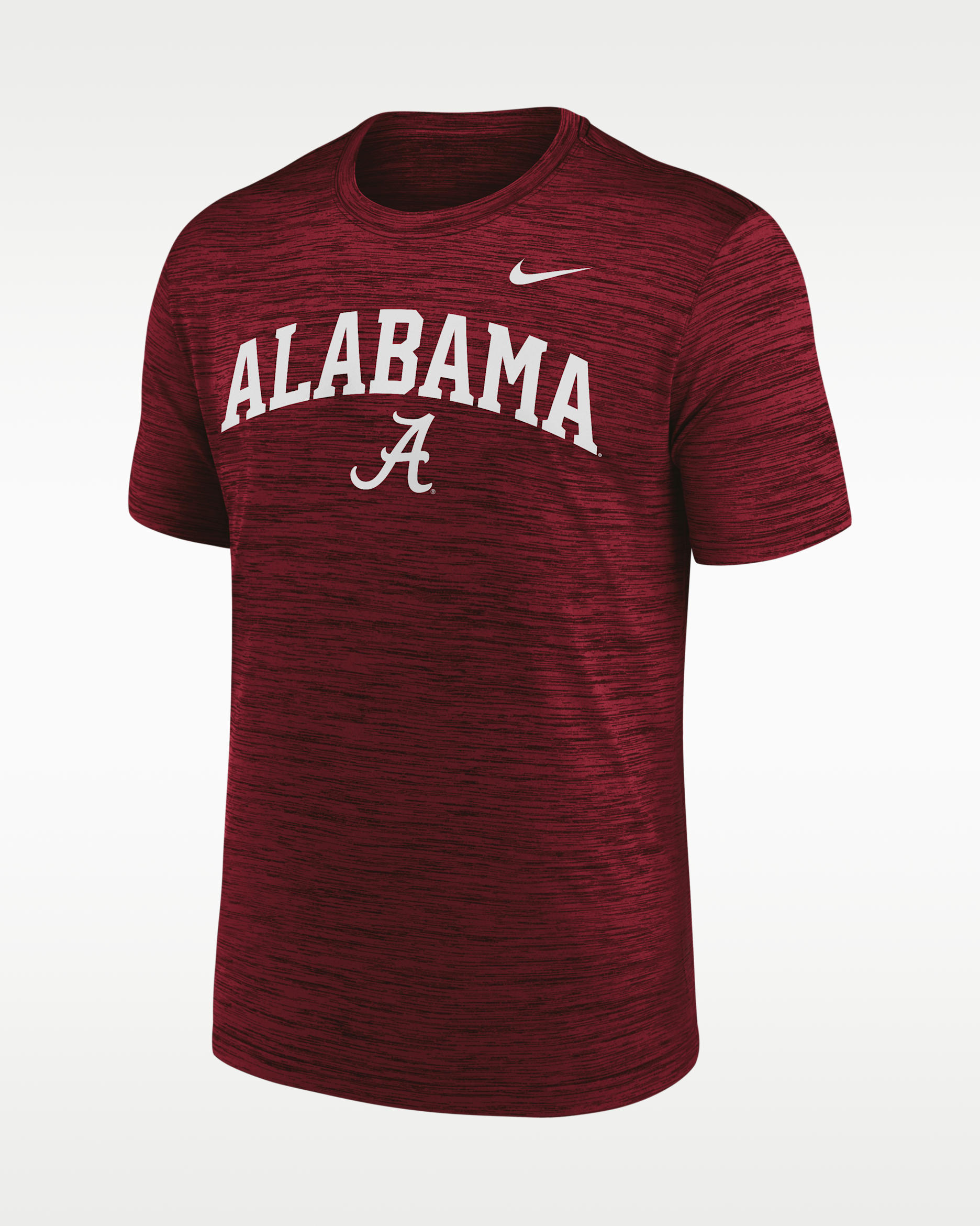 Alabama Primetime Arch Logo Velocity Men's Nike Dri-FIT College T